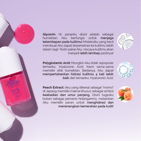 Karya Maharendra Innovation Finally Found You! Peach+VitaminB12 Double Barrier & Calming Serum