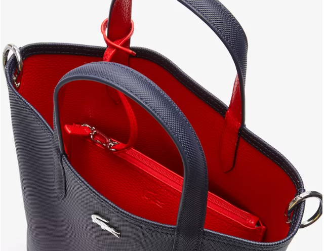 Lacoste  Women's Anna Reversible Coated Canvas Tote Bag LACNF2991AAB50