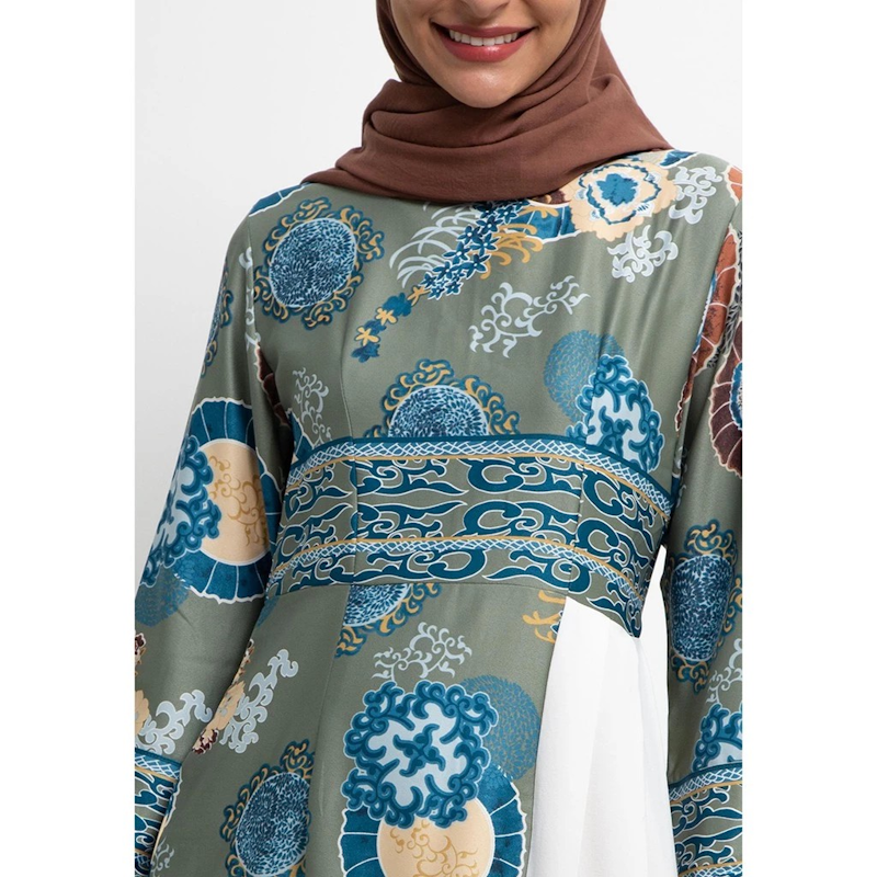 Arjuna Weda Gamis Wanita Muslim Batik Azkiya 2