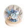 Love&Lily Preserved Flower Glass Dome Athens Blue White Garden 1