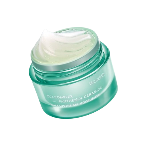 Wardah ｜ Cica Complex + Panthenol Ceramide Calm & Soothe Gel Moisturizer