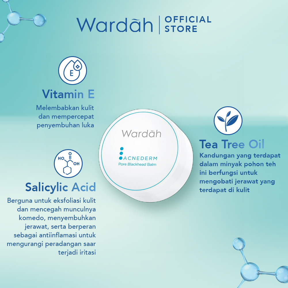 Paragon Technology and Innovation Wardah Acnederm Pore Blackhead Balm