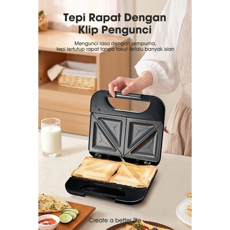 SAMONO Sandwich Maker 2 Set 5