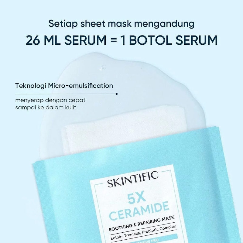 5X Ceramide Soothing Sheet Mask 3