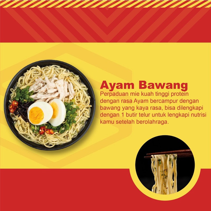 Strive Mi Instan Kuah Rasa Ayam Bawang 4