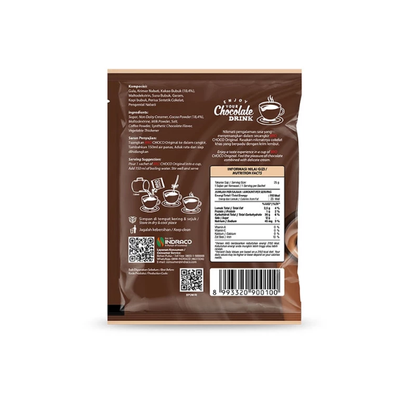 Indraco Global Indonesia BRO CHOCO Chocolate Drink Original