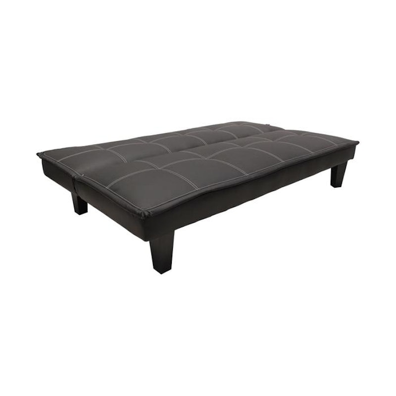 Selma Gotham Sofa Bed Kulit Hitam 3