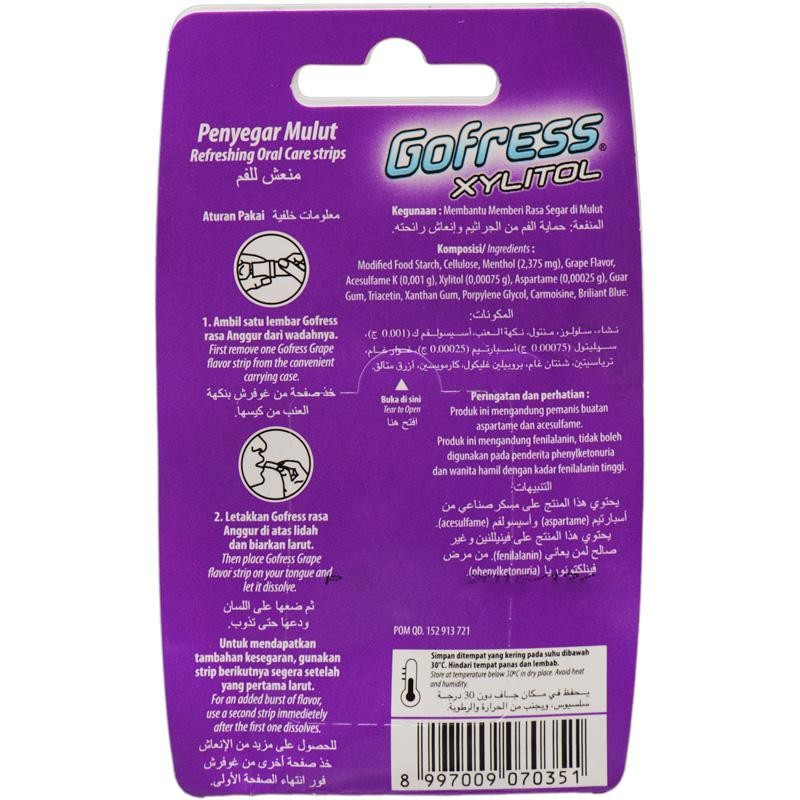Gofress Xylitol Grape