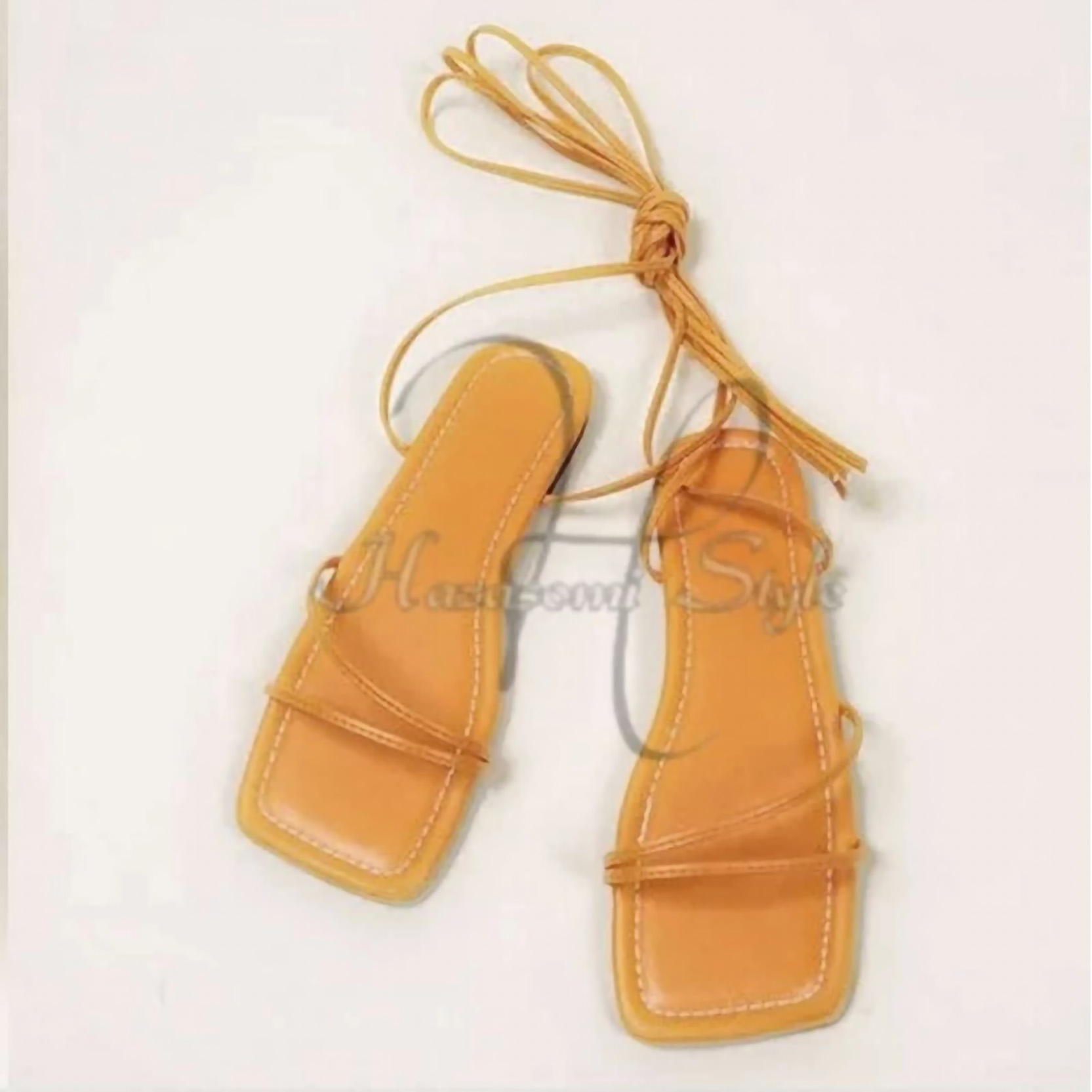  Hazasomi Annabelle Gladiator Roman Slippers HZ112