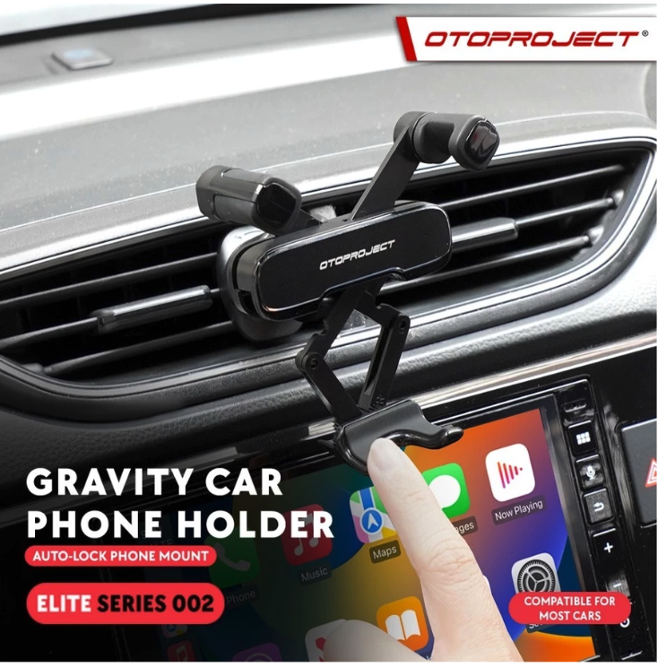 Prima Inovasindo Sukses Otoproject Gravity Car Phone Holder Elite 002