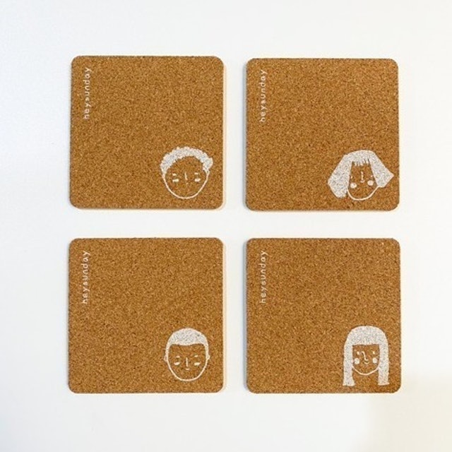 Annyeong Cork Coaster