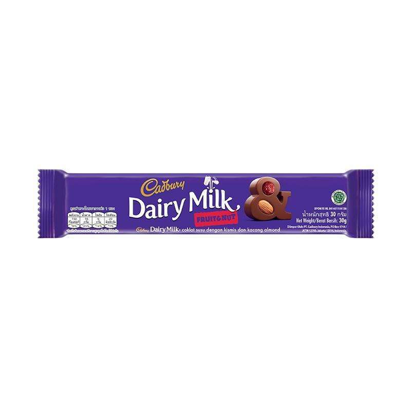 Mondelez Cadbury Dairy Milk Chocolate Fruit & Nut