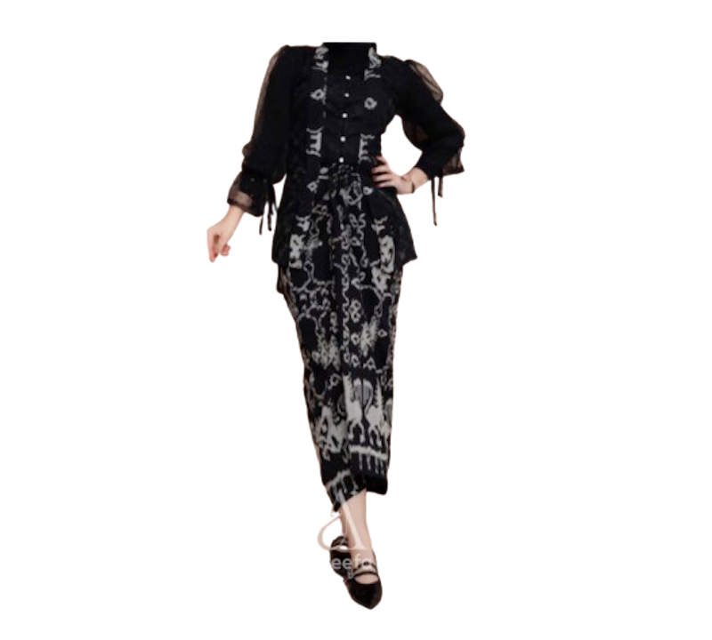 Areefa Set Kebaya Kutu Baru Brukat 1