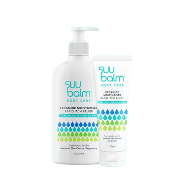 Suu Balm Ceramide Moisturiser Rapid Itch Relief