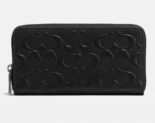 Accordion Wallet In Signature Leather F58113