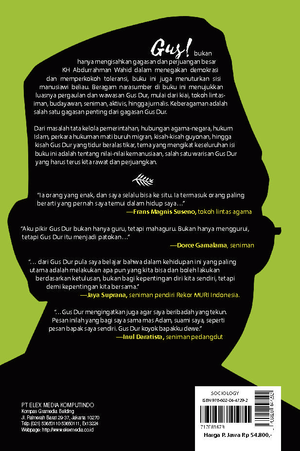 Gus! Sketsa Seorang Guru Bangsa 2