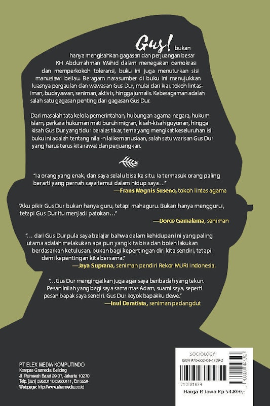 Gus! Sketsa Seorang Guru Bangsa 2