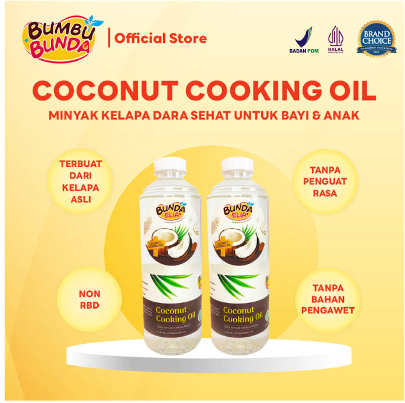 Coconut Cooking Oil 500 ml 3