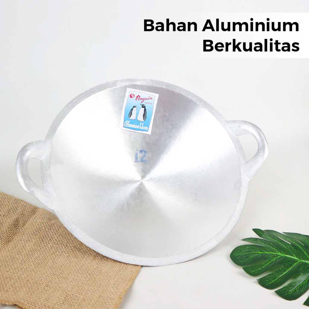 Pinguin Wajan Aluminium Nomor 10 