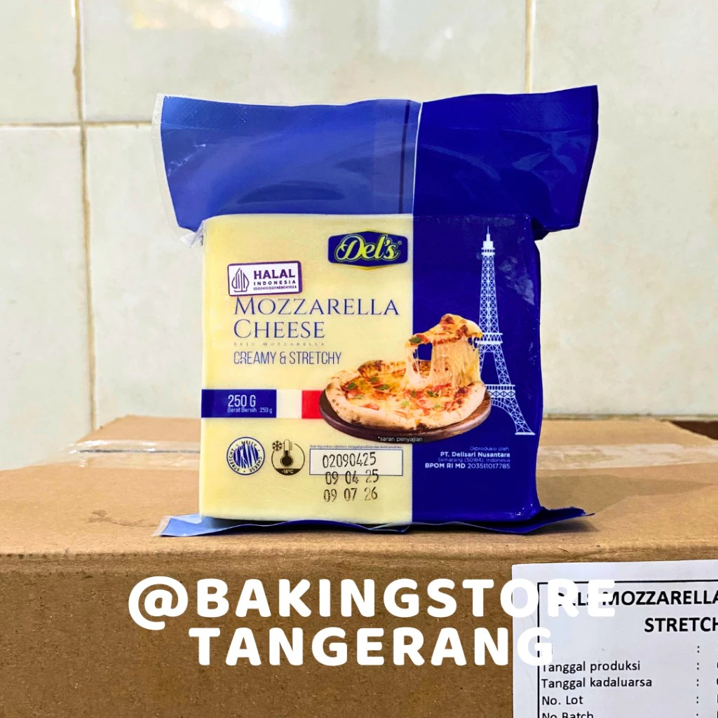 Delisari Nusantara Del's Mozzarella Cheese