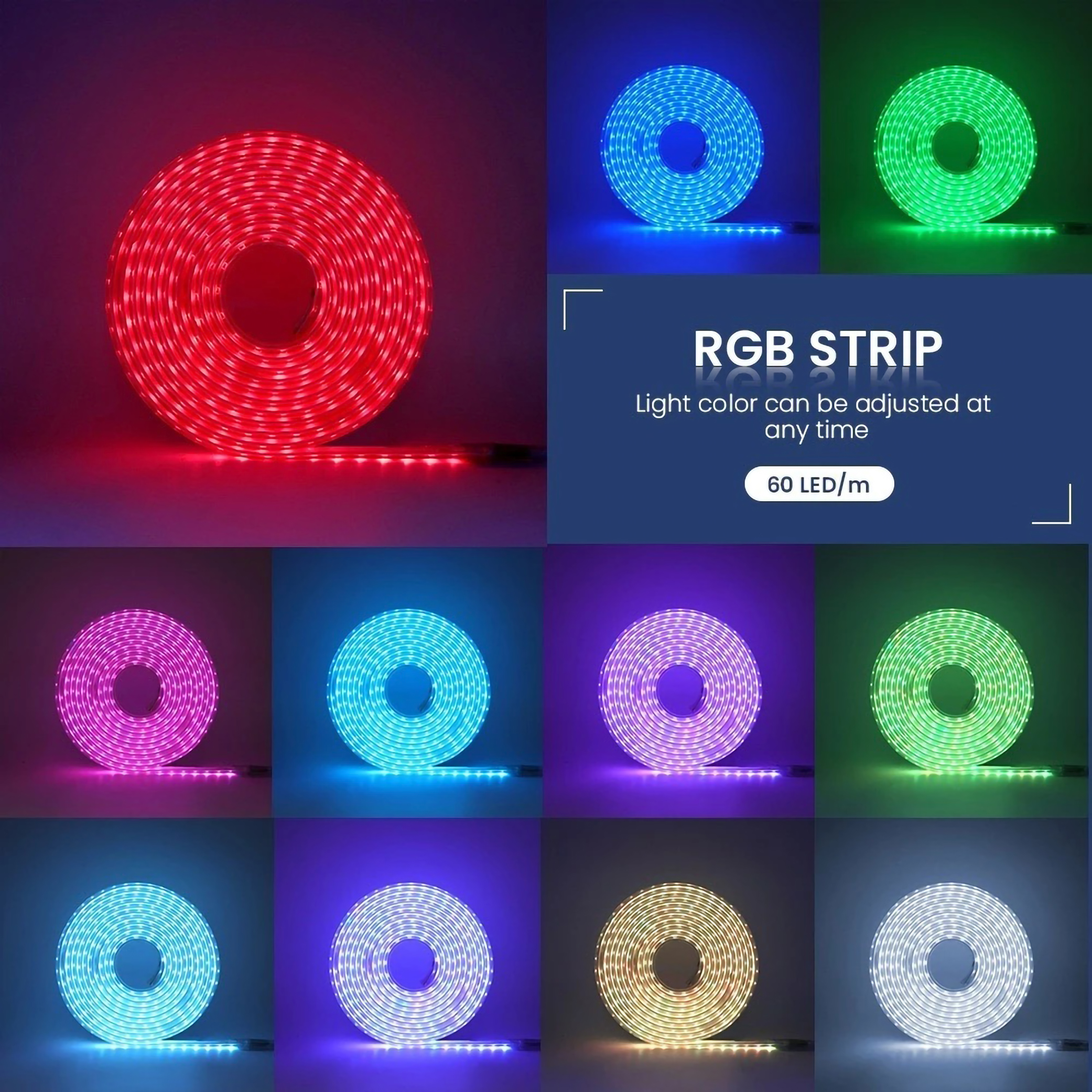  QIMEDO Lampu LED Strip 30 meter