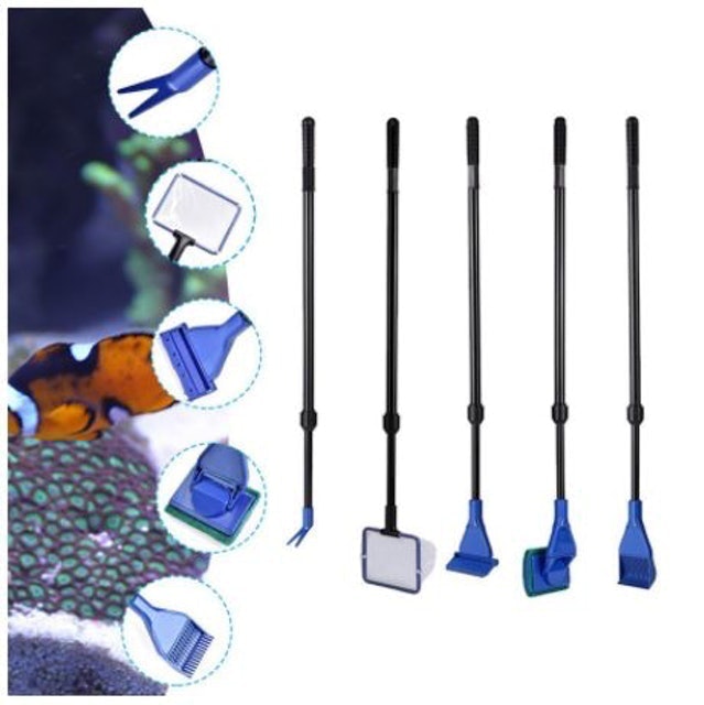5 In 1 Alat Pembersih Kaca Aquarium