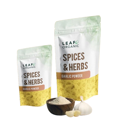 Leaf Organic Spices & Herbs Garlic Powder