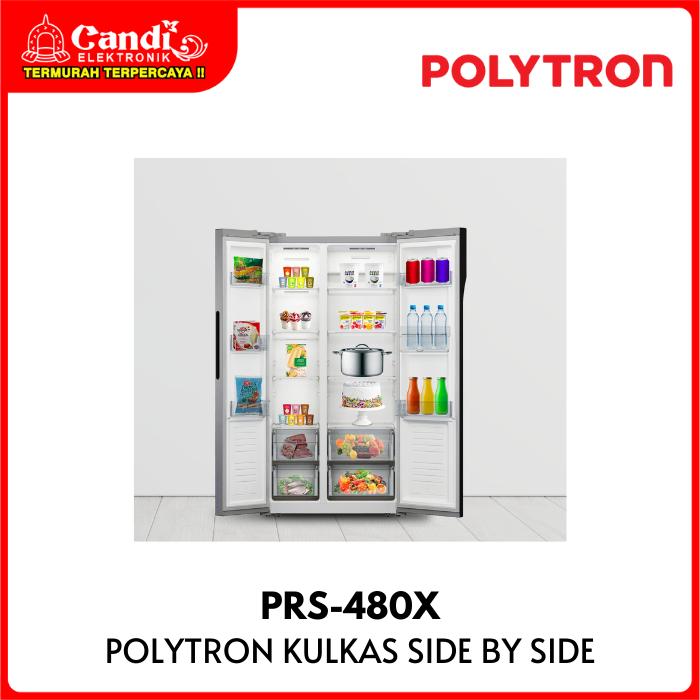 Polytron Kulkas Side by Side PRS-480X
