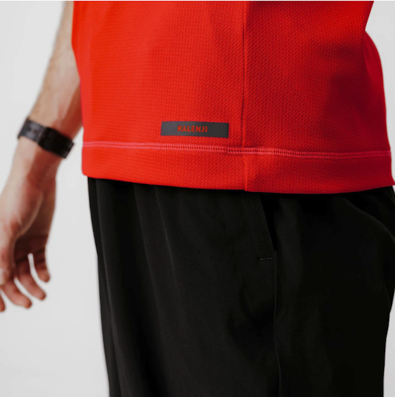 Decathlon Kalenji Baju Olahraga Lari Pria Dry Merah 4
