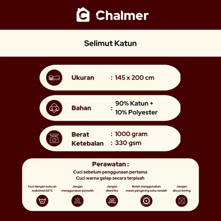 Chalmer Terry Selimut Katun 2