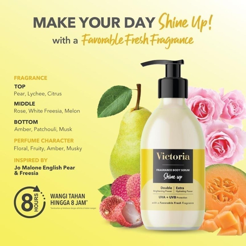 Victoria Fragrance Body Serum Shine Up