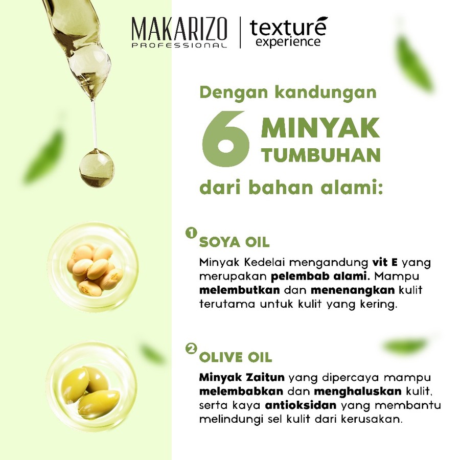 Akasha Wira International Makarizo Professional TE Massage & Nourishing Body Oil Green Tea