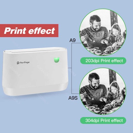 Shenzhen YSDA Technology PeriPage A9 Series Portable Mini Pocket Thermal Printer