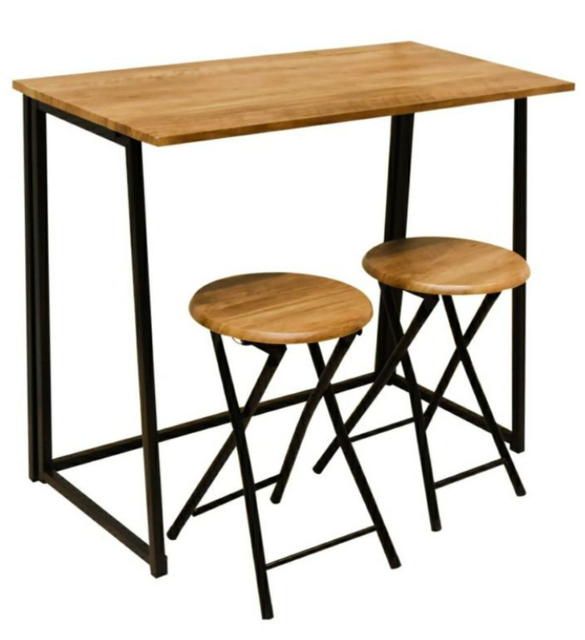 LEXI FOLDING TABLE SET W/ 2 CHAIRS