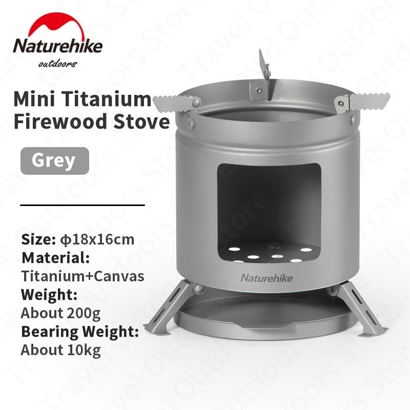 Titanium Firewood Stove 2