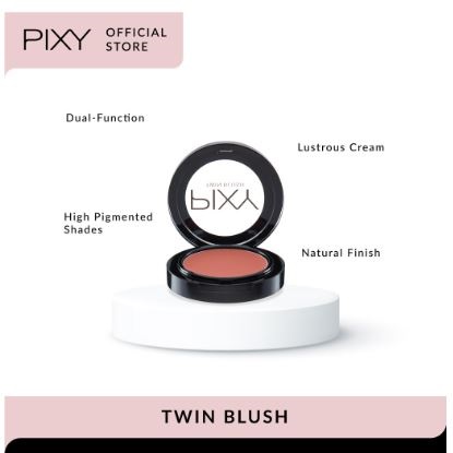 Mandom Indonesia PIXY Twin Blush - Pop Terracotta