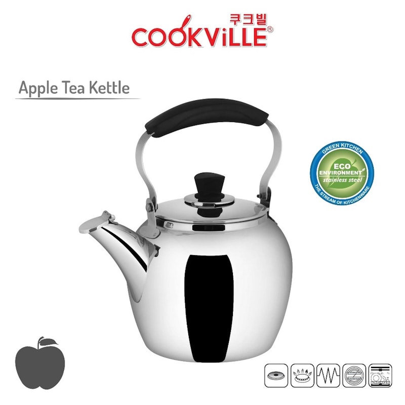 Cookville Apple Tea Kettle 1.2 L 5