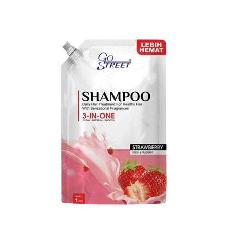 GO STREET Shampoo Salon Professional Strawberry
