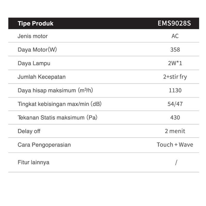 Fotile Company FOTILE Range Hood  EMS9028S