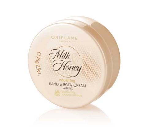 Oriflame Milk & Honey Gold nourishing Hand & Body Cream