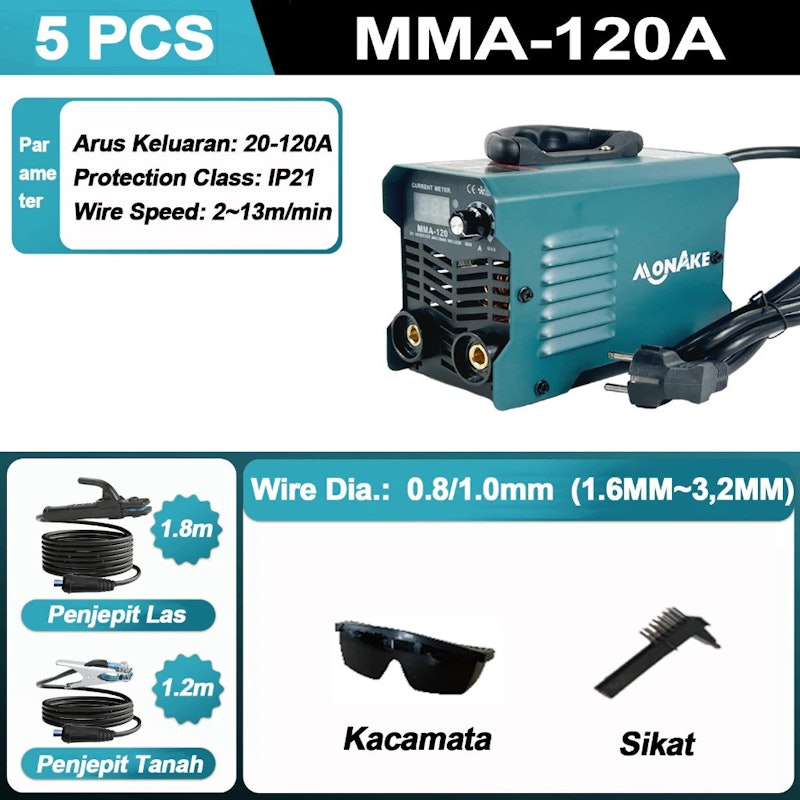MONAKE Inverter Welding Machine MMA-120 2