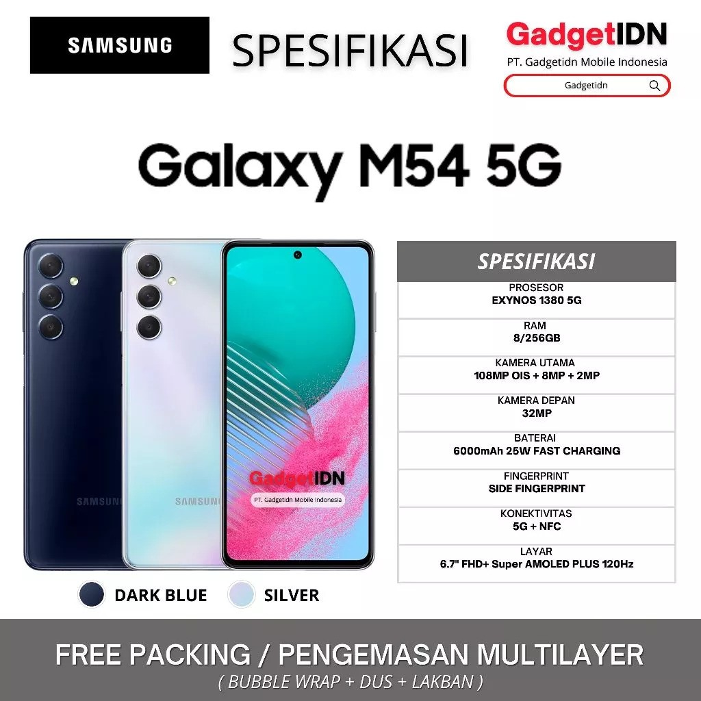 Samsung Electronics Samsung Galaxy M54 5G 8/256GB