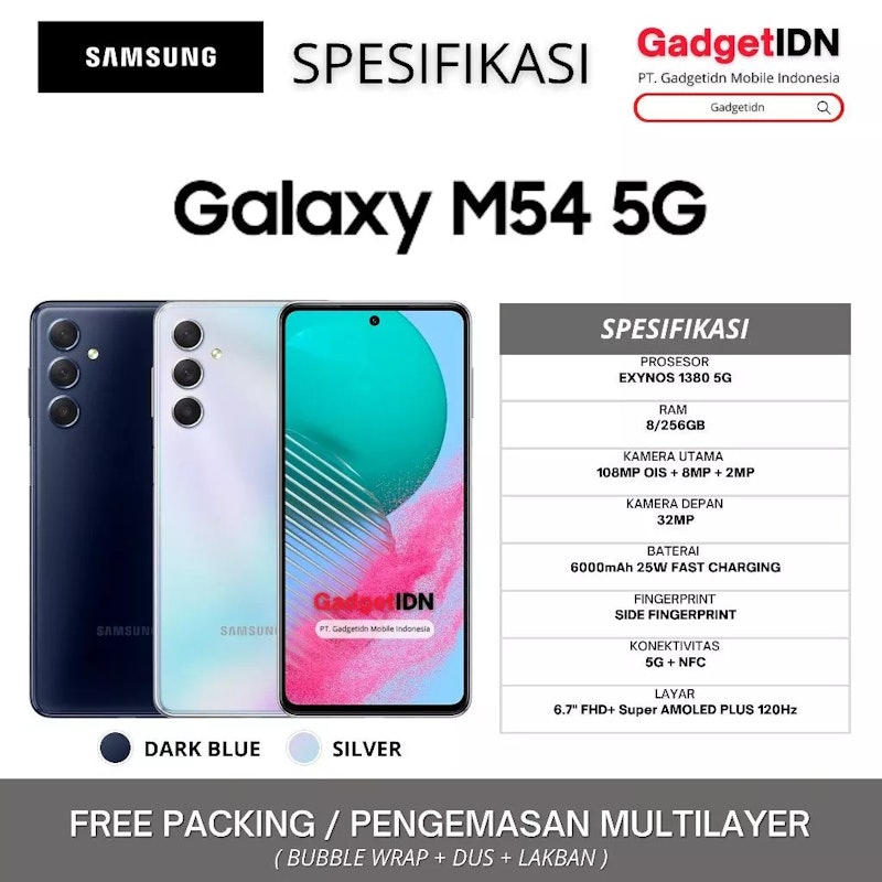Galaxy M54 5G 8/256GB 3
