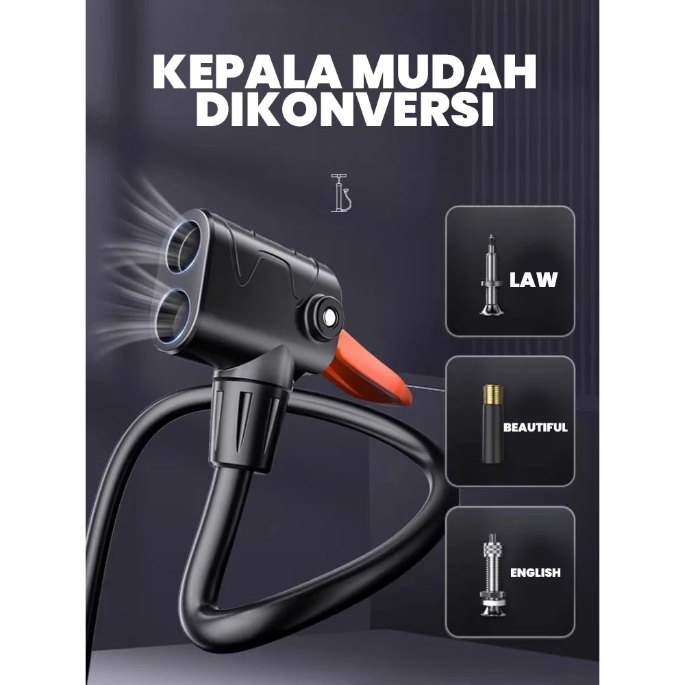  BB-AK Portable Foot Pump