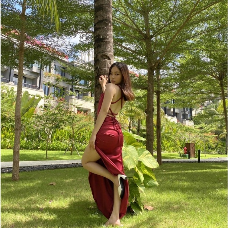 Alila Satin Dress 3