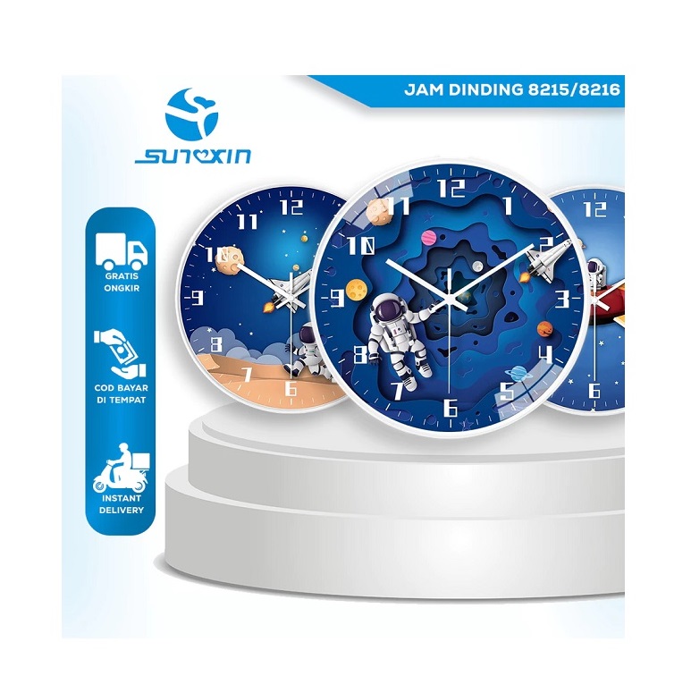 Sunxin Exim Indonesia SUNXIN Jam Dinding  8215/8216