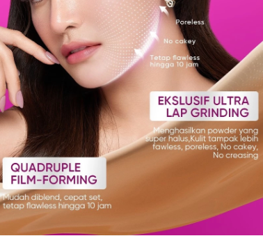 SKINTIFIC Cosmetics SKINTIFIC Cover Glow Perfect Pink Cushion Foundation 04 Beige