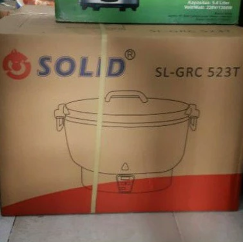Solid Rice Cooker Gas Jumbo 2