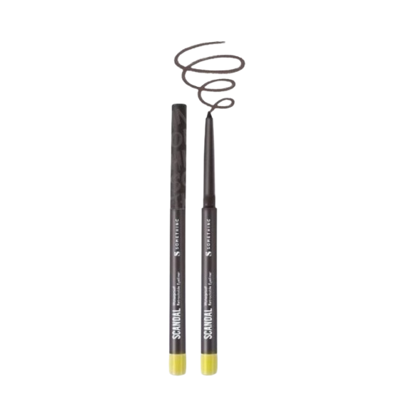 SCANDAL Waterproof Retractable Eyeliner Dark Choco 1