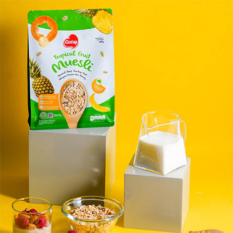 Global Delarya Pratama Oatsy Tropical Fruit Muesli